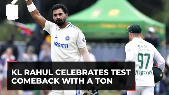 KL Rahul Celebrates Test Comeback With a Ton, Scores 101 Vs South Africa