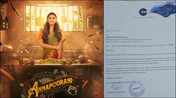 Nayanthara's Annapoorani Removed From Netflix After Police Complaint, Makers Apologise