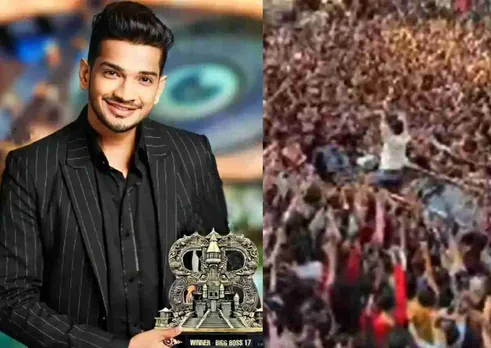 Munawar Faruqui: Thousands of people shouting 'Munawar-Munawar', Bigg Boss 17 Winner was welcomed in Dongri