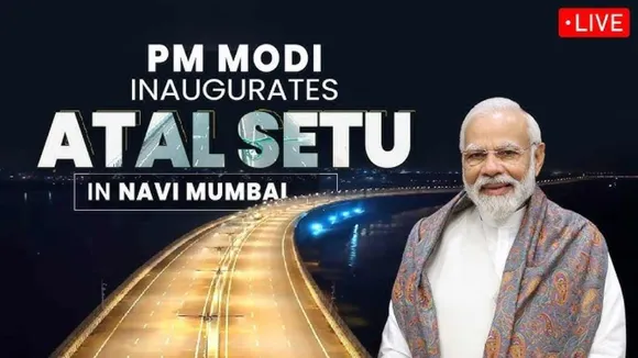 PM Modi Inaugurates India's Longest Sea Bridge, Says 'Atal Setu is a Glimpse Of What Developed India Is'