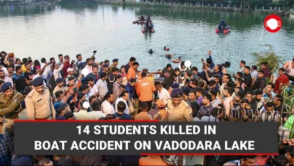 School Kids Among 15 Dead As Boat Capsizes In Vadodara's Lake, PM Announces Compensation