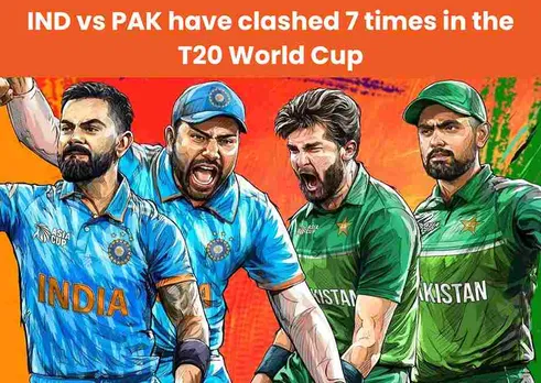 IND vs PAK: India-Pakistan have Clashed 7 Times in the T20 World Cup