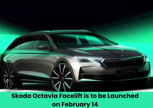 Skoda Octavia Facelift is to be Launched on February 14, Know the details