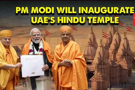 PM Modi To Inaugurate First Hindu Temple In Abu Dhabi During February 13-14 Visit