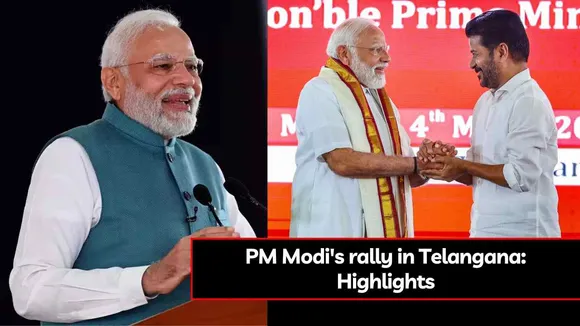 PM Modi's rally in Telangana: Highlights