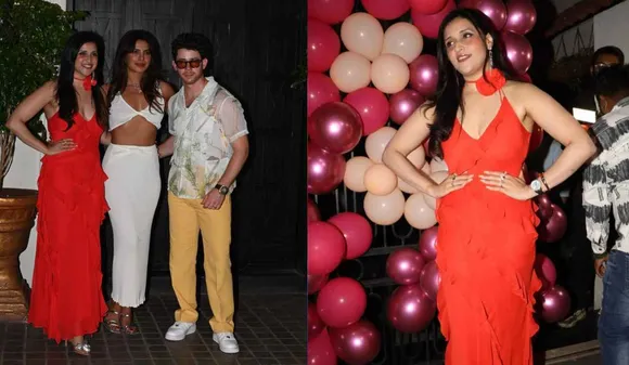 Priyanka Chopra-Nick Jonas attend Mannara Chopra's Birthday Bash