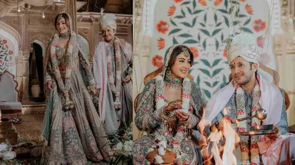 Newlyweds Surbhi Chandna and Karan Sharma's Dreamy Wedding: A Sneak Peek