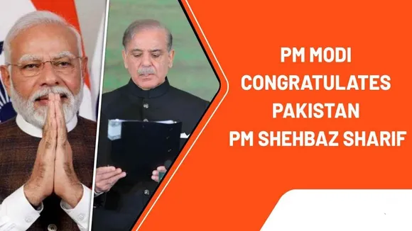 'Congratulations' PM Modi Greets Shehbaz Sharif On Becoming Pakistan's PM For 2nd Term