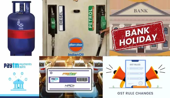 New rules from March 1, 2024: From Fastag rules to LPG cylinder prices changed from today, know Everything you need to know