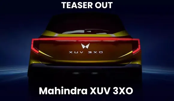 Mahindra XUV 3XO Interior Teased Ahead of April 29 launch