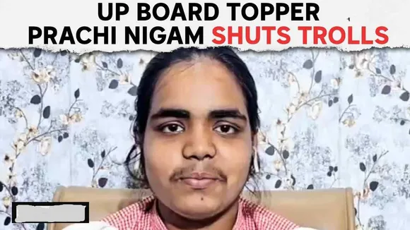 Prachi Nigam, UP Board Topper Shuts Down Trolls, Says 'I'm Okay With It How God Created Me...'