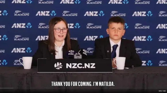 Two Kids Announces New Zealand's ICC T20 World Cup Squad, NZC's Epic Act Goes Viral