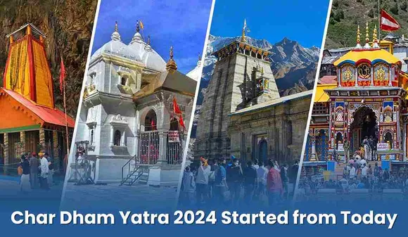 Char Dham Yatra 2024 Started from Today, See all the Information Here