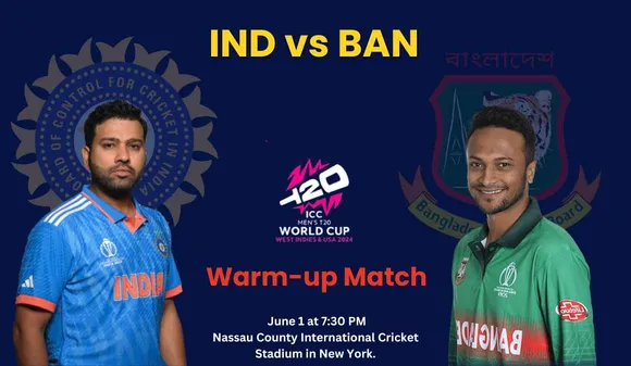Where to Watch T20 World Cup 2024 IND vs BAN Warm-up Match, See full Update Here