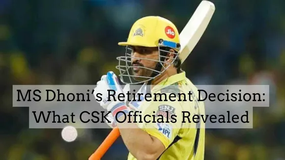 No Plans Of Retirement For MS Dhoni Now? Will He Wait Before Taking Final Call? Read What CSK Official Revealed
