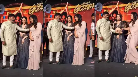 Nandamuri Balakrishna Trolled for Pushing Co-Star Anjali at Film Event