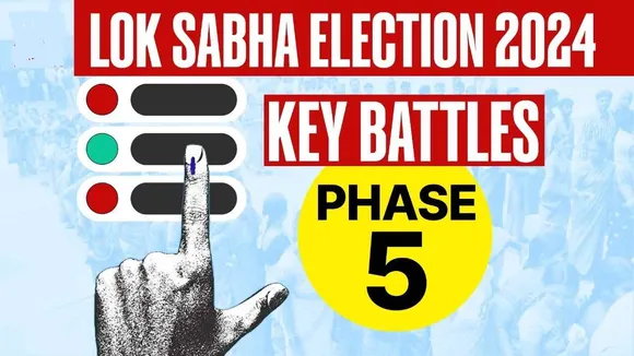 Lok Sabha Phase 5 : 57.47% Voter Turnout across 49 Constituencies, Maharashtra Receives Lowest