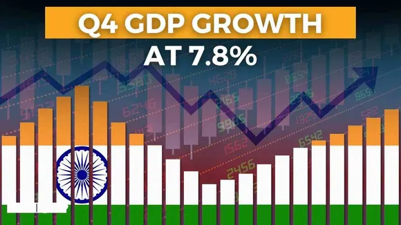 Indian Economy Grow By 7.8% In Q4, Real GDP Estimated To Grow By 8.2% IN FY 24 Against FY 23