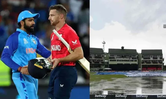 India Vs Eng T20 Semifinal : Rain Stops Plays, India Scored 65/2 In 8 Overs ! Inspection To Be Done