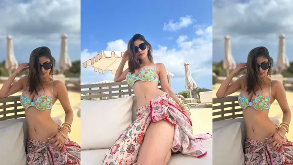 Mouni Roy enhances heat from her look in Spain