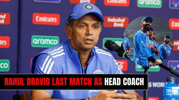 Rahul Dravid Last Match as Head Coach in T20 World Cup 2024 Final