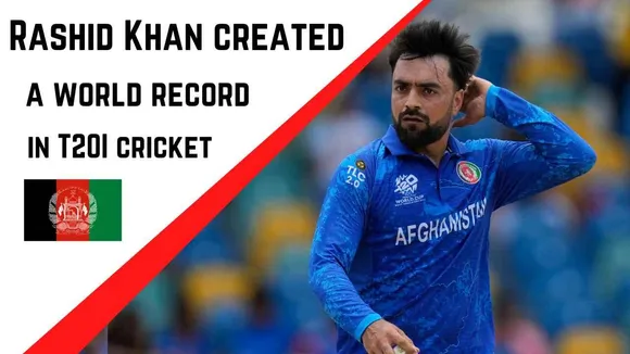 Rashid Khan created a world record in T20I cricket
