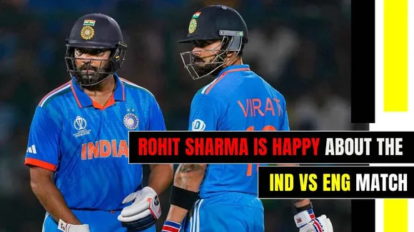 Rohit Sharma is happy about the IND vs ENG match and said this has been the story of our success so far