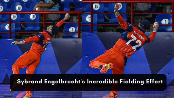 Sybrand Engelbrecht's Unbelievable Fielding Attempt in T20 World Cup 2024 Match Against Sri Lanka