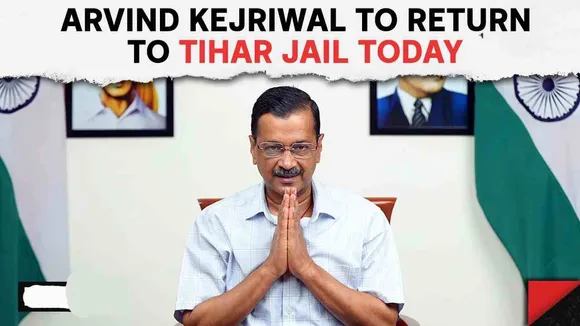 Arvind Kejriwal Surrenders at Tihar Jail, Calls Exit Polls Totally 'Fake', Know What's The Story