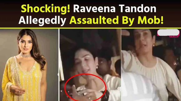 Raveena Tandon Allegedly Assaulted By Ladies Mob, What Was The Full Matter? Know Here