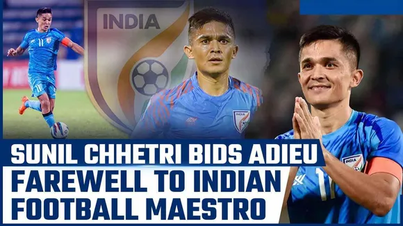 Sunil Chhetri Bid Farewell To International Football, Couldn't Hide His Tears After Match With Kuwait