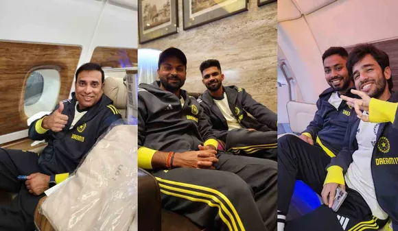 BCCI Shares Photos of Indian Team Leaving for India vs Zimbabwe T20I tour