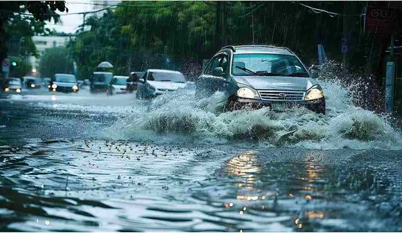Prepare your Car for monsoon Ready with these easy tips in this Heavy Rain