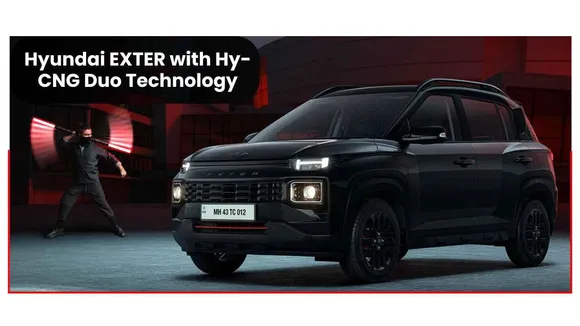 Hyundai EXTER CNG Variant Launched: Dual Cylinder Technology and Pricing Details