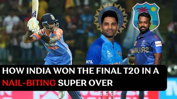 Suryakumar Yadav's Last-Over Drama Leads to Super Over Victory in T20 Series