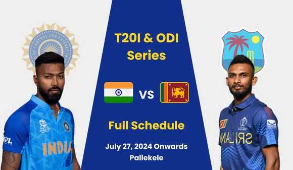 IND vs SL T20I & ODI Series Full Schedule, Full Sqaud, When, Where and How to Watch