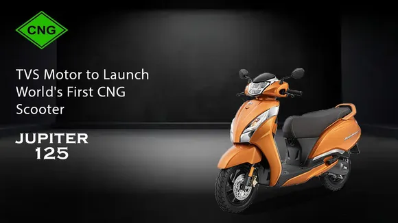 TVS Motor Plans to Launch Jupiter 125 with CNG Engine by 2025