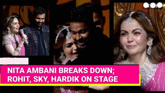 Nita Ambani Praises World Cup Winners Rohit Sharma, Pandya, Suryakumar at Anant's Sangeet