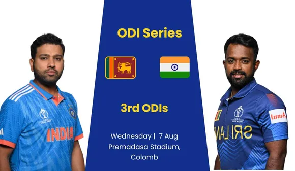 IND vs SL 3rd ODIs: Today Will Be A Do or Die Match, Match Details, Pitch Report