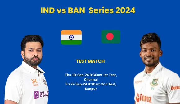 IND vs BAN: India's Top 3 Players Return for Important Bangladesh Test Series