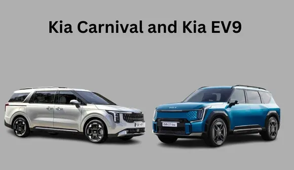 Kia Carnival and Kia EV9 to launch in India on October 3
