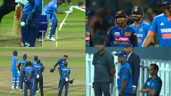 Sanath Jayasuriya Stops Virat Kohli To Chat after Post Match in Wake of The DRS Incident