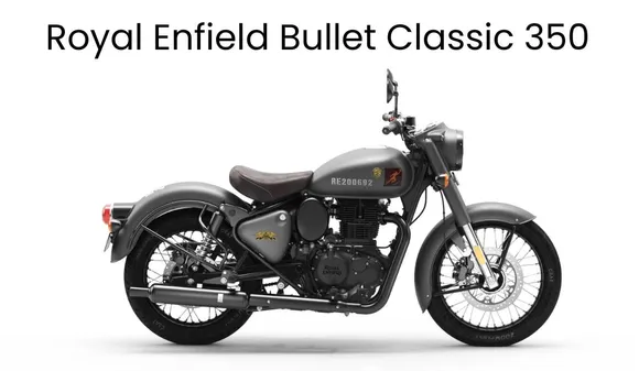 Royal Enfield Bullet Classic 350 Battalion Black Variant Launched at ₹1.75 Lakh