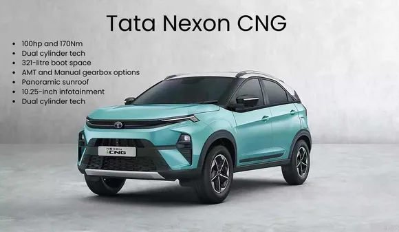 Tata Nexon CNG launched in India at Rs 8.99 lakh, Know Details