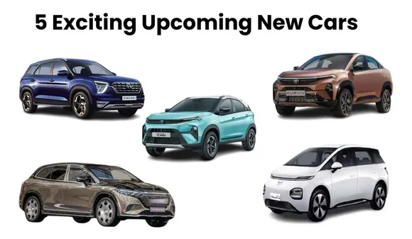 5 Exciting Upcoming New Cars Launching in India in September 2024