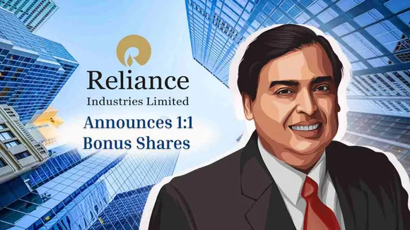 Investors Rejoice as Reliance Offers 1:1 Bonus Shares
