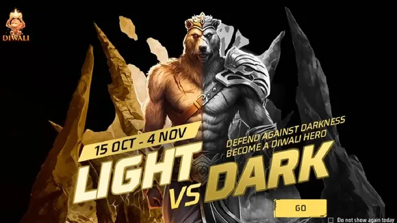 Free Fire Max Light vs Dark Event Brings Free Diwali Rewards