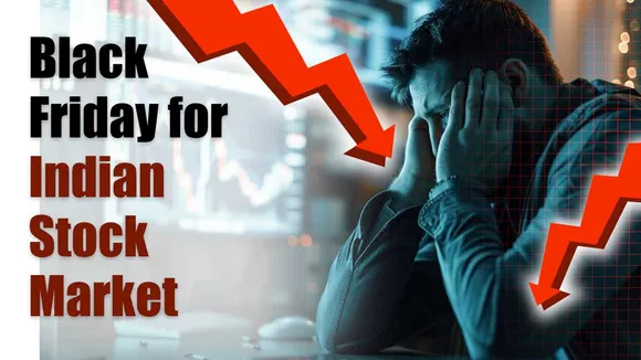 Indian Stock Market Suffers Over ₹6 Lakh Crore Loss as Sensex Falls Below 80,000