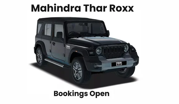 Mahindra Thar Roxx Bookings Open, Here's How You can Book it For Yourself