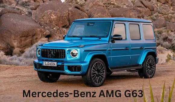 New Mercedes-AMG G63 launched in India at Rs 3.60 crore